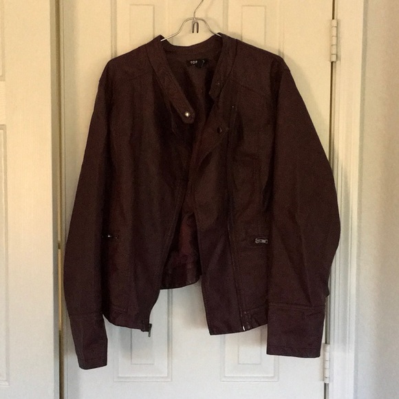 torrid Jackets & Blazers - Torrid plus size faux leather jacket